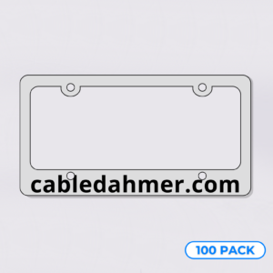 Cable Dahmer License Plate Frames