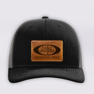 Cable Dahmer Leather Patch Hat