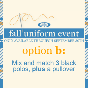 Fall Uniform Order - Option B
